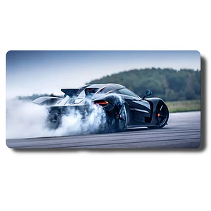 MousePad Gamer Increíble Diseño Koenigsegg Jesko XXL
