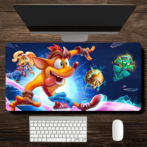 MousePad Gamer Diseño Crash Bandicoot 4 It's About Time XXL
