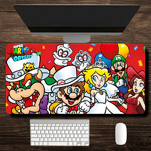 MousePad Gamer Gran Diseño Super Mario Odyssey XXL
