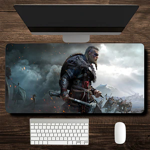 MousePad Gamer Gran Diseño Assassin's Creed Valhalla XXL