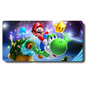 MousePad Gamer Épico Diseño Super Mario Galaxy 2 XXL