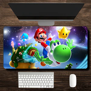 MousePad Gamer Épico Diseño Super Mario Galaxy 2 XXL