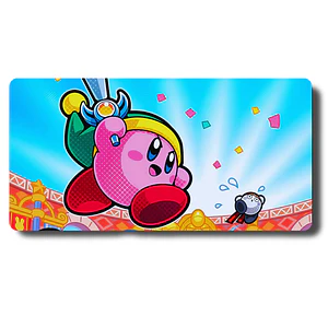 MousePad Gamer Adorable Diseño Kirby Battle Royale XXL