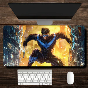 MousePad Gamer Increíble Diseño DC Heros Nightwing XXL