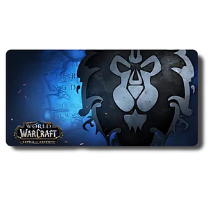 MousePad Gamer Diseño E-sport World of Warcraft Alianza XXL