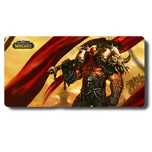 MousePad Gamer Diseño E-sport World of Warcraft Warrior XXL