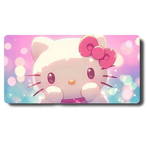 MousePad Gamer Girls Diseño Adorable Hello Kitty XXL 