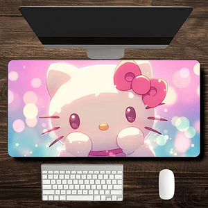 MousePad Gamer Girls Diseño Adorable Hello Kitty XXL 