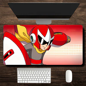 MousePad Gamer Alucinante Diseño Megaman Protoman Formato XXL