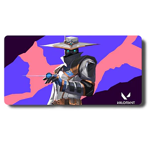 MousePad Gamer E-sport Increíble Diseño Valorant Cypher XXL