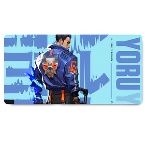 MousePad Gamer E-sport Increíble Diseño Valorant Yoru XXL