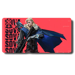 MousePad Gamer E-sport Increíble Diseño Valorant Sova XXL