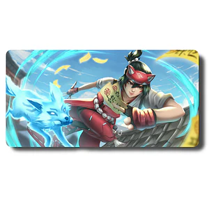 MousePad Gamer E-sport Increíble Diseño Overwatch Kiriko XXL