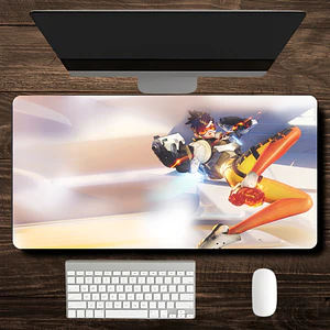 MousePad Gamer E-sport Increíble Diseño Overwatch Lena XXL