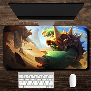 MousePad Gamer E-sport Diseño League Of Legends Rammus XXL
