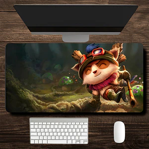MousePad Gamer E-sport Diseño League Of Legends Teemo XXL