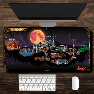 MousePad Gamer Epico Diseño Mapa Dracula X Castlevania XXL