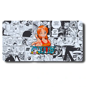 Mouse Mouse Pad One Piece Nami Paneles Manga Formato XL