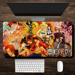 Mouse Pad One Piece Personajes Importantes Formato XL