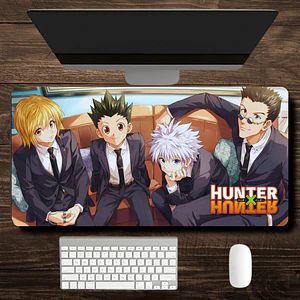 MousePad Gamer Kurapika Gon Killua Y Leorio Formato XXL