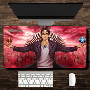 MousePad Eren Con El Fondo Repleto De Titanes XL