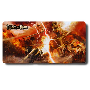 MousePad Gamer Eren Atacando Al Titan Colosal Formato XXL