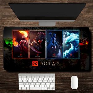 MousePad Gamer Diferentes Personajes De Dota 2 Formato XXL