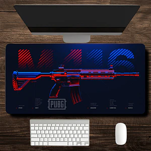 MousePad Gamer Una M416 Del Juego Pubg Formato XXL