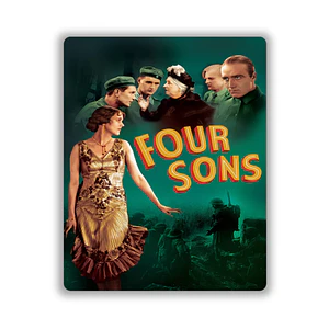 Cuadro en Aluminio Cine Clásico Años 20´s Four Sons (1928)