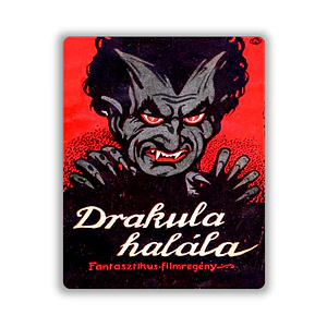 Cuadro en Aluminio Cine Clásico Años 20´s Dracula´s Death (1921)