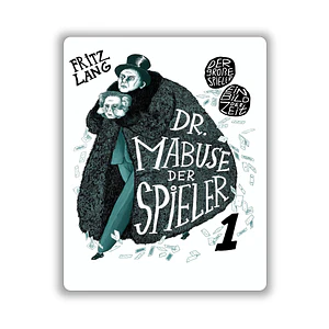 Cuadro en Aluminio Cine Clásico Años 20´s Dr. Mabuse, the Gambler Part 1 (1922)