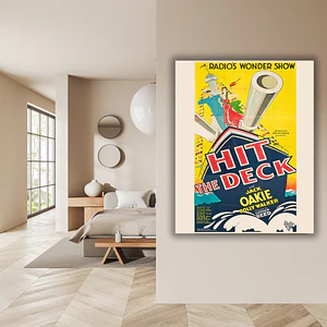 Cuadro en Aluminio Cine Clásico Años 20´s Hit the Deck (1929)