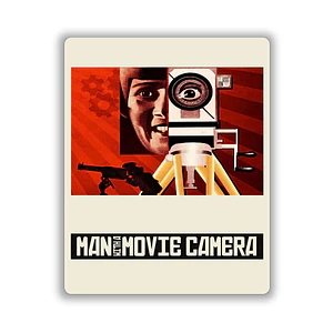 Cuadro en Aluminio Cine Clásico Años 20´s Man with a Movie Camera (1929)