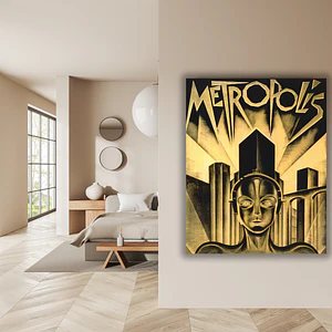 Cuadro en Aluminio Cine Clásico Años 20´s Metropolis (1927)
