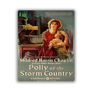 Cuadro en Aluminio Cine Clásico Años 20´s Polly of the Storm Country (1920)