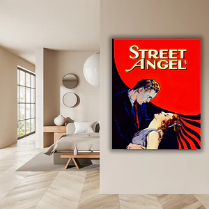 Cuadro en Aluminio Cine Clásico Años 20´s Street Angel (1928)
