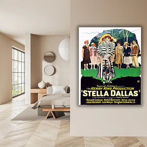 Cuadro en Aluminio Cine Clásico Años 20´s Stella Dallas (1925)