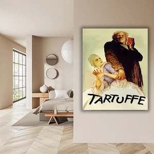 Cuadro en Aluminio Cine Clásico Años 20´s Tartuffe (1926)