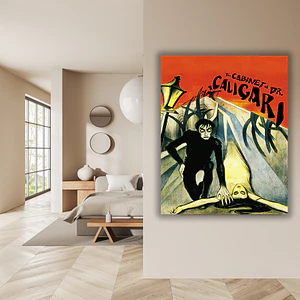 Cuadro en Aluminio Cine Clásico Años 20´s The Cabinet of Dr. Caligari (1920)