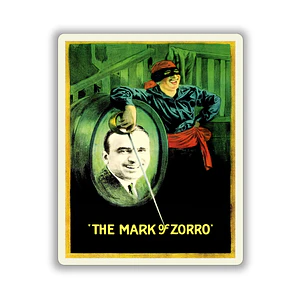 Cuadro en Aluminio Cine Clásico Años 20´s The Mark of Zorro (1920)