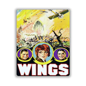 Cuadro en Aluminio Cine Clásico Años 20´s Wings (1927)