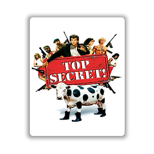 Cuadro en Aluminio Cine Clásico Años 80´s Top Secret! (1984)
