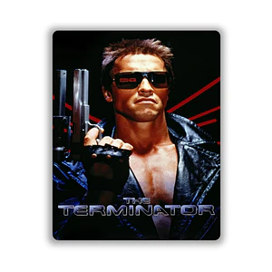 Cuadro en Aluminio Cine Clásico Años 80´s The Terminator (1984)