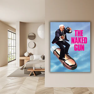 Cuadro en Aluminio Cine Clásico Años 80´s The Naked Gun From the Files of Police Squad (1988)
