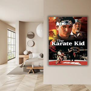 Cuadro en Aluminio Cine Clásico Años 80´s The Karate Kid (1984)