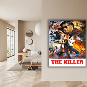 Cuadro en Aluminio Cine Clásico Años 80´s The Killer (1989)