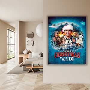 Cuadro en Aluminio Cine Clásico Años 80´s National Lampoon_s Christmas Vacation (1989)