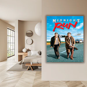 Cuadro en Aluminio Cine Clásico Años 80´s Midnight Run (1988)