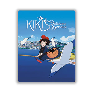 Cuadro en Aluminio Cine Clásico Años 80´s Kiki´s Delivery Service (1989)