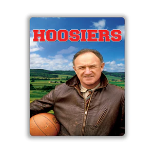 Cuadro en Aluminio Cine Clásico Años 80´s Hoosiers (1986)